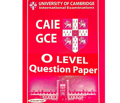 Cambridge International O Level Biology Paper 1 Question Paper