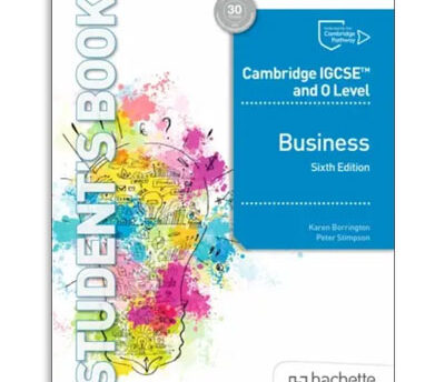 Cambridge IGCSE and O Level Business Sixth Edition