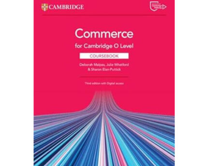 Commerce for Cambridge O Level Coursebook 3rd Edition