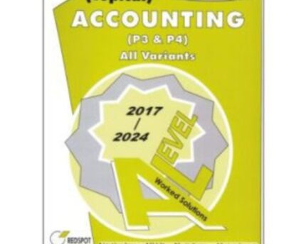 Accounting Past Year AS Level