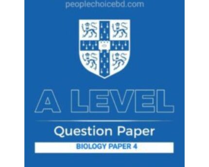 Cambridge A Level Biology Questions