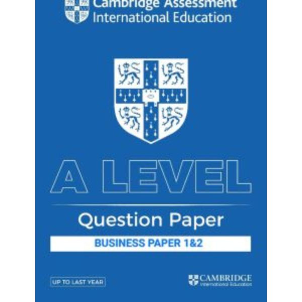 Cambridge A Level Business Paper 2 Cambridge A Level Business Paper 2