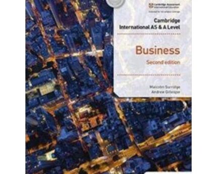 Cambridge AS A Level Business Student Guide Second