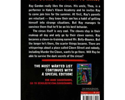 Clown Street Nightmare Goosebumps Most Wanted