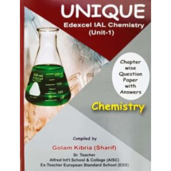 Edexcel IAL A Chemistry Unit 1 Resource Edexcel IAL A Chemistry Unit 1 Resource