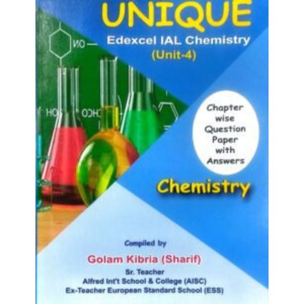 Edexcel IAL Chemistry Unit 4 Exam Papers Edexcel IAL Chemistry Unit 4 Exam Papers