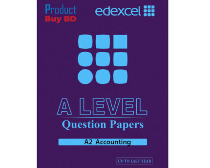 Edexcel International A Level A2 Accounting Yearwise Question Paper