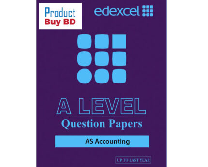 Edexcel International A Level AS Accounting Yearwise Question Paper