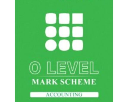 IGCSE Accounting O Level Mark Scheme Detailed