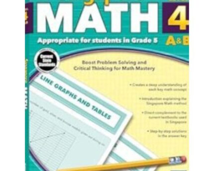 Math Skills Workbook Singapore Level Four