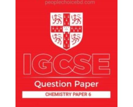 Paper Six IGCSE Chemistry Yearwise Compilation