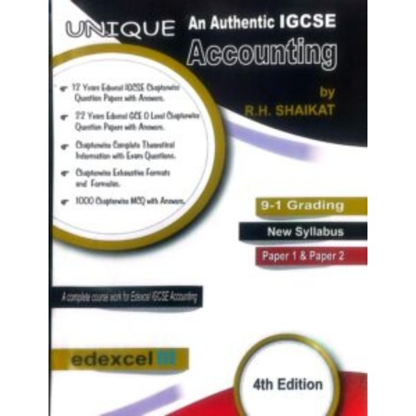 Yearwise Edexcel IGCSE Accounting Question Archive Yearwise Edexcel IGCSE Accounting Question Archive